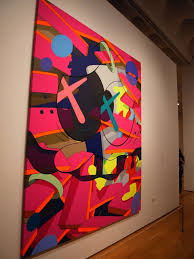Kaws Down Time Kaws Painting Art Painting