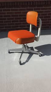 Vintage 1970 S Orange Steelcase Office Chair Steelcase Chair Chair Office Chair