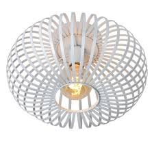 Buy the best and latest round ceiling lights on banggood.com offer the quality round ceiling lights on sale with worldwide free shipping. Lucide 78174 40 31 Manuela Vintage Round Metal White Flush Ceiling Light Ideas4lighting Sku68221i4l
