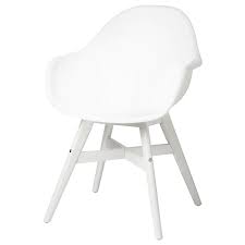 Fanbyn Chair With Armrests White White Ikea Ireland In 2020 Ikea Chair Ikea Ireland