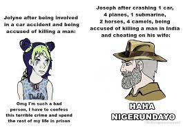 I heard it through the grapevine. And That Is Why The Joestar Secret Technique Is The Most Important Technique R Shitpostcrusaders Jojo S Bizarre Adventure Know Your Meme