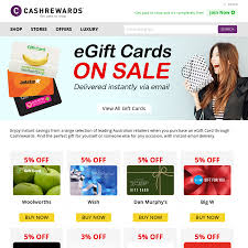 The national senior organization has more than eighty gift cards available to its plus members. Cashrewards Launches Egift Card Portal Jetstar 3 Eb 5 Boost 5 Sca 5 Myer 3 Rebel 5 Hoyts 5 Bcf 5 Wish 5 More Ozbargain