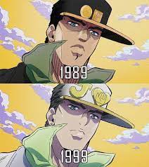 The Weird Thing Is That He Looks Older As A 17 Year Old Than He Does As A 28 Year Old But That S Jojo Bizzare Adventure Jojo Bizarre Jojo S Bizarre Adventure