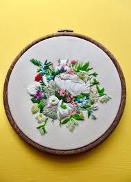 To stitch a half stitch, bring the needle up from the back of the fabric at 1, and down into 2. Embroidery Vs Cross Stitch What S The Difference Crewel Ghoul