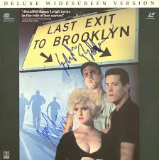 Last Exit To Brooklyn - Laser Media Cover Signed co-signed by: Burt Young,  Jennifer Jason Leigh | HistoryForSale Item 278634