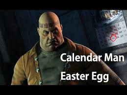 Batman Arkham Knight Calendar Man Easter Egg Reference Youtube