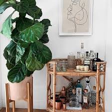 How To Style A Bar Cart Home Modernboho Bar Cart Decor Decor Contemporary House Design