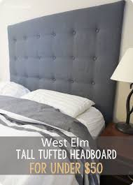 Looking to make your own diy upholstered headboard? Tufted Headboard For Less Than 50 Knockoffdecor Com Headboard Tufted Headboard Diy Tufted Headboard