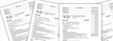 Taking Resources From Old Exam Papers Espanish