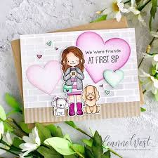 Stamps Bb Friends At First Sip Die Namics Bb Friends At First Sip Stitched Heart Stax Stencil Small Brick Wall Valentines Cards Card Layout Mft Cards