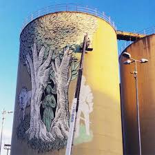 Art Silos Rise In The Harbor Of Catania Sicily Huffpost In 2020 Street Artists Wall Street Art Street Art