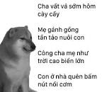 Cheems con ở nhà quên bấm nút nồi cơm - Ảnh chế meme