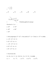 Check spelling or type a new query. Soal Tes Masuk Sma Matematika