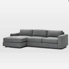 This super comfy sectional is in excellent condition at only two years old. Urban 2 Piece Chaise Sectional Pewter