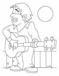 Guitar Coloring Pages Best Coloring Pages For Kids