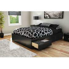 full modern platform bed with 3 storage drawers in black full size storage bed modern platform bed platform bed with storage