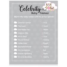 This list of black celebrities is loosely sorted by popularity. Xoxokristen Pink Baby Girl Shower Collection Owl Celebrity Baby Name Guessing Game Owl It S A Girl Baby Shower Party Games Amazon In