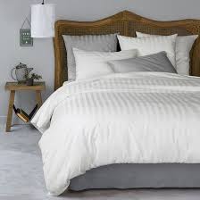 Housse De Couette Unie En Satin De Coton Housse De Couette Satin De Coton Housses