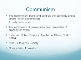 The Pros And Cons Of Communism Homework Example December 2019