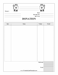 40 Donation Receipt Templates Letters Goodwill Non Profit