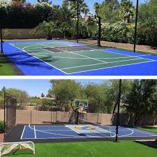 The backyard basketball court that you've always wanted is available now from neave sports. Residential Backyard Courts For Phoenix Scottsdale Tucson Arizona