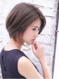 2019年夏 30代 40代 50代 小顔 大人可愛い切りっぱなしボブ ｎiｎaのヘアスタイル biglobeヘアスタイル 髪型 ボブ 40代 ヘアスタイリング ひし形 髪型