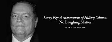 Larry Flynt's endorsement of Hillary Clinton: No Laughing Matter