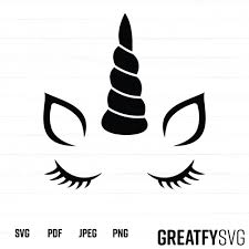 Black And White Unicorn Clipart Pin On Cutest Svg