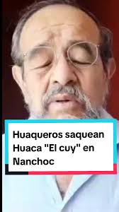 🔴🔵 Huaqueros saquean Huaca "El cuy" en Nanchoc El arqueólogo Walter Alva,  dio a conocer que en la Huaca "El cuy" en Nanchoc se reporta saqueos por  personas inescrupulosas que vienen causando daño a ...