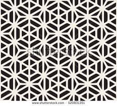 Black And White Geometric Pattern Background Vector Seamless Black And White Geometric Hexagon Rounded Grid Pattern Abstract Geometric Background Pattern Tattoo Geometric Stencil Geometric Tattoo Design