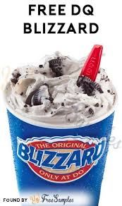 Free Dairy Queen Small Blizzard Mobile App Required Yo Free Samples Dairy Queen Dq Blizzard Mobile App