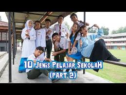 Huruf murid sekolah menengah(middle schooler font). 10 Jenis Pelajar Sekolah 2019 Part 2 Smk Setiap Rabu 9mlm Youtube