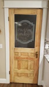Pantry doors with etched glass designs that you customize! Wood Pantry Door With A Fresh New Look Etched Glass Doors Florida