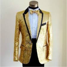 Black And Silver Suit Jacket Black Silver Gold Red Royal Blue Red Sequins Paillette Long Sleeves Lapel Collar Men S Male Competition Stage Performance Latin Jazz Dj Singer Dance Costumes Ou Sequin Jacket Costume Blazer Fashion Tuxedo