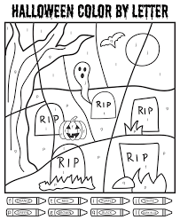 The original format for whitepages was a p. 10 Best Halloween Color By Number Printables Printablee Com