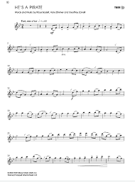 Sehr einfache notenausgabe in großschreibweise (big notes) für menschen mit sehschwäche. He S A Pirate From The Pirates Of The Caribbean A K A The Pirates Of The Caribbean Theme Klaus Badelt