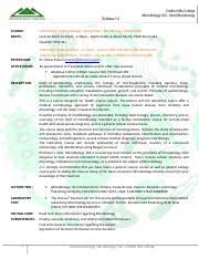 MICRO 102 : Introductory Microbiology