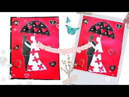 Thanks for watching requirements 180 gsm black cardstock. Handmade Card For Valentine S Day Beautiful Card Making Tutorial Crafts Life Youtube In 2021 Cards Handmade Card Making Tutorials Card Making