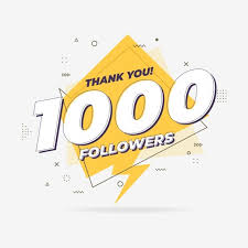 thank you 1 000 followers trendy flat geometric banner 1000 abstract png and vector with transparent background for free download free followers on instagram 1000 followers instagram instagram followers