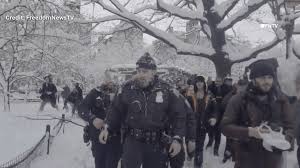 Yall see the “snowball fight” in NYC? WATCH