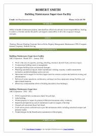 Being a regional property operations manager oversees other property functions, such as maintenance, asset management, human resources, or marketing. Building Maintenance Supervisor Resume Samples Qwikresume