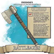 Weapon Uncommon Next In My Series Of Battle Axes Is What Appears To Be A Simple Wood Splittin Dungeons And Dragons Homebrew D D Dungeons And Dragons Dnd Orc