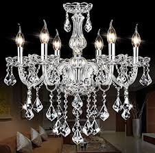 Mesas las lámparas para sala juegan un papel muy importante a la hora de decorar, ya que además de aportar iluminación, son un elemento clave que. Amazon Com Sun E Lampara Tipo Candelabro De Cristal Con Forma De Hojas De Arce 6 Luces Accesorio De Luces Colgantes Para El Techo Del Cuarto De Bano Comedor Sala De Estar Recamara Vestibulo