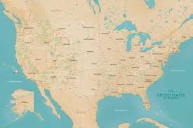 USA Push Pin Map Poster Push Pin Map National Park Map US Map Push Pin Map  USA United States Map Push Pin National Park Map Push Pin