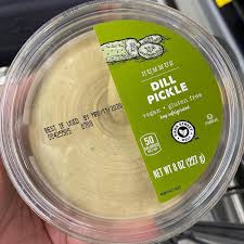 Now, off to find some dippers. Aldi Is Stocked With Dill Pickle Hummus So We Ll Be Snacking Until Further Notice