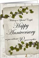 30th Wedding Anniversary Cards From Greeting Card Universe A birthday without a greeting card is like a cake without candles. 30th wedding anniversary cards from