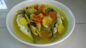 Ikan kembung(ikan direbus dengan sedikit garam dan asam keping) bahan untuk air asam: Zara Baking Singgang Pedas Ikan Kembung