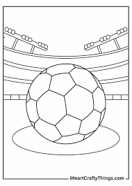 A larger, printable version will open in a new window. Printable Soccer Coloring Pages Updated 2021