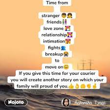 May you be a boy or a girl, you must have at least been in love at least once in your life, whether you are a teenager or a full grown man . Time From Stranger Friends Love Zone R Englis