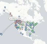 Alaska Airlines flights from Seattle, SEA - FlightsFrom.com
